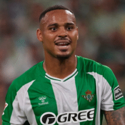 Natan durante un partido del Betis