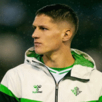 Sergi Altimira antes de un partido con el Betis