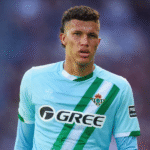 Deossa durante un partido con el Betis