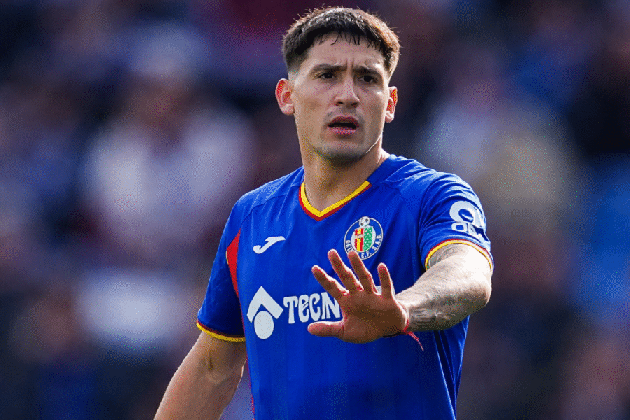 Martín Satriano, jugador del Getafe