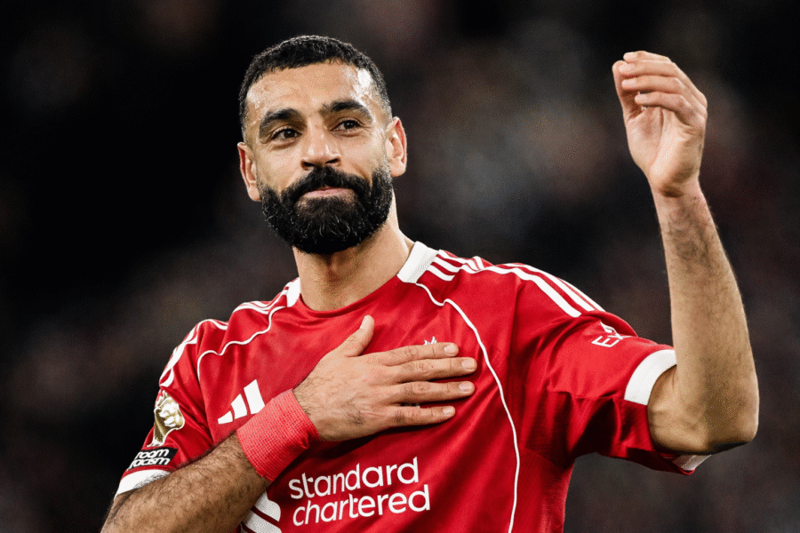 Salah se despide del Liverpool