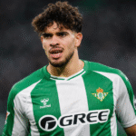 Abde durante un partido con el Betis