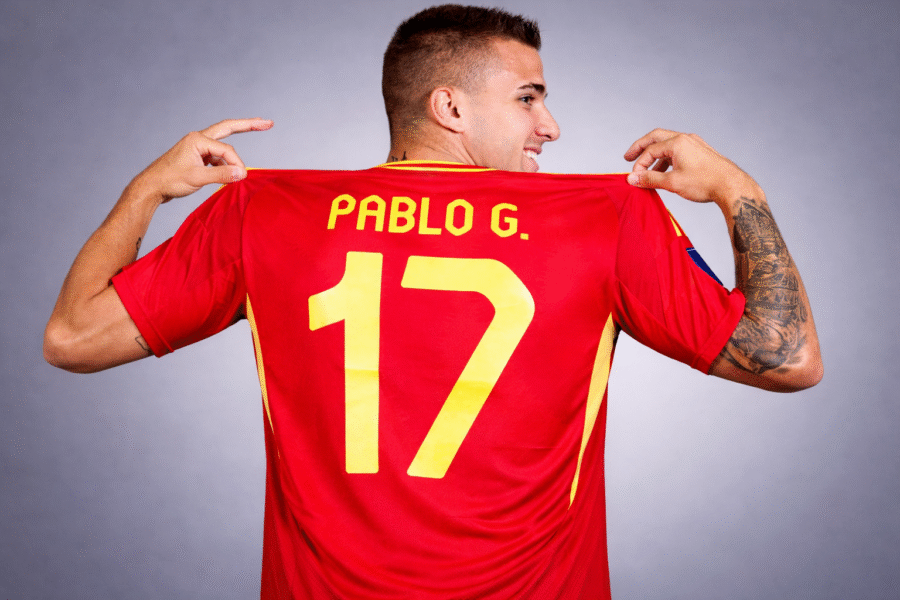 Pablo García con la Selección