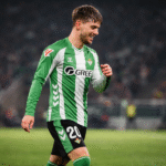 Lo Celso durante un partido del Betis