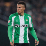 Deossa en un partido en La Cartuja