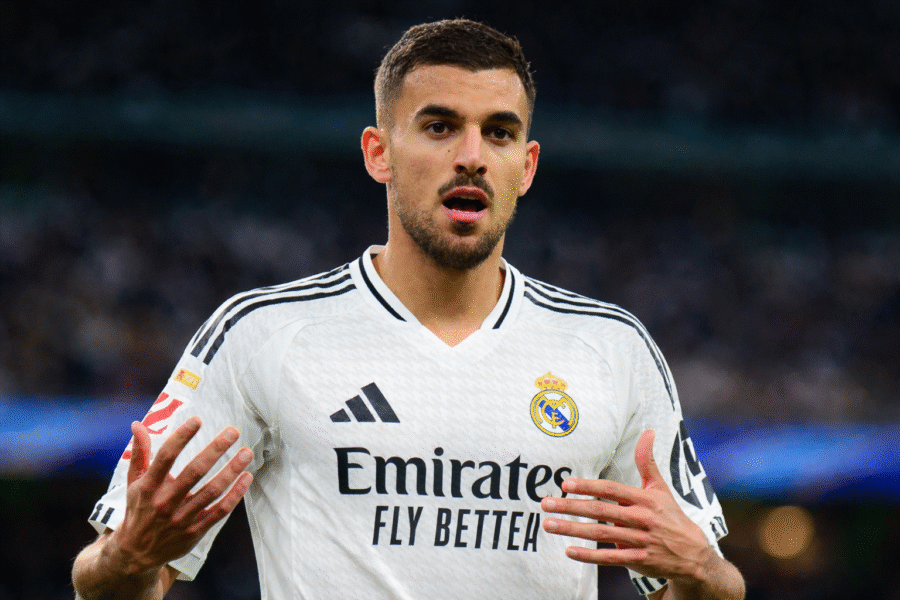 Ceballos durante un partido del Madrid