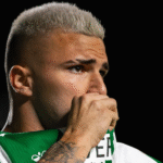 Pablo García en el derbi de filiales