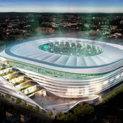 Maqueta del Nuevo Villamarín