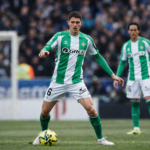 Altimira durante un partido del Betis