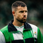 Ruibal antes del duelo ante el Braga