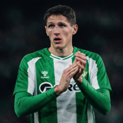 Altimira durante un partido del Betis