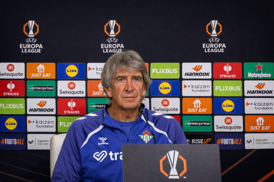 Rueda de prensa de Pellegrini previa al Braga