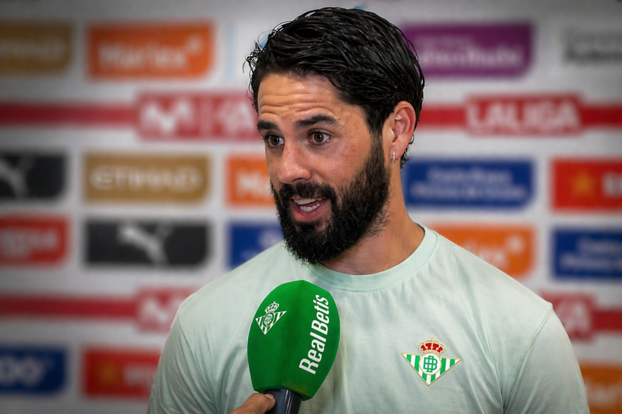 Entrevista a Isco tras la victoria en Girona