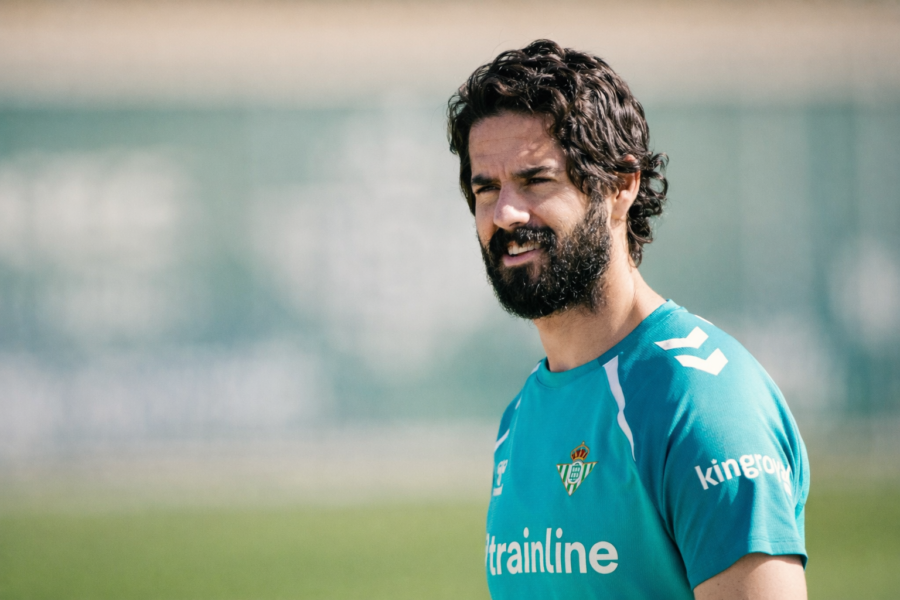 Isco en su vuelta a los entrenamientos