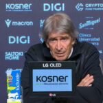 Pellegrini y la dinámica del Betis: “Es preocupante”