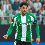 Fornals durante un encuentro del Betis