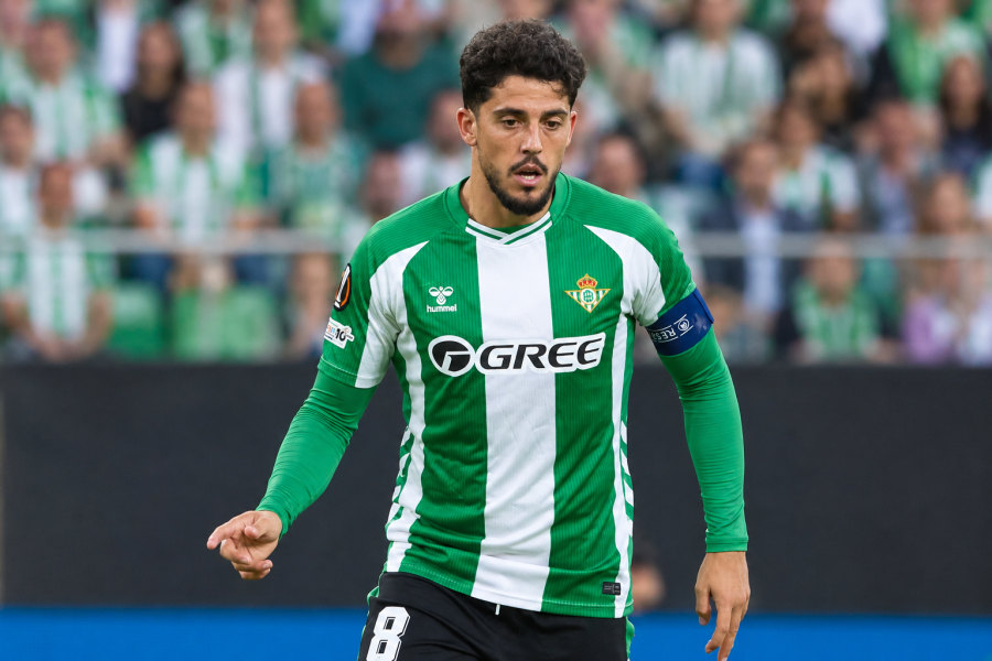 Fornals durante un encuentro del Betis