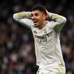 Ceballos durante un partido del Madrid
