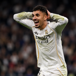 Ceballos durante un partido del Madrid