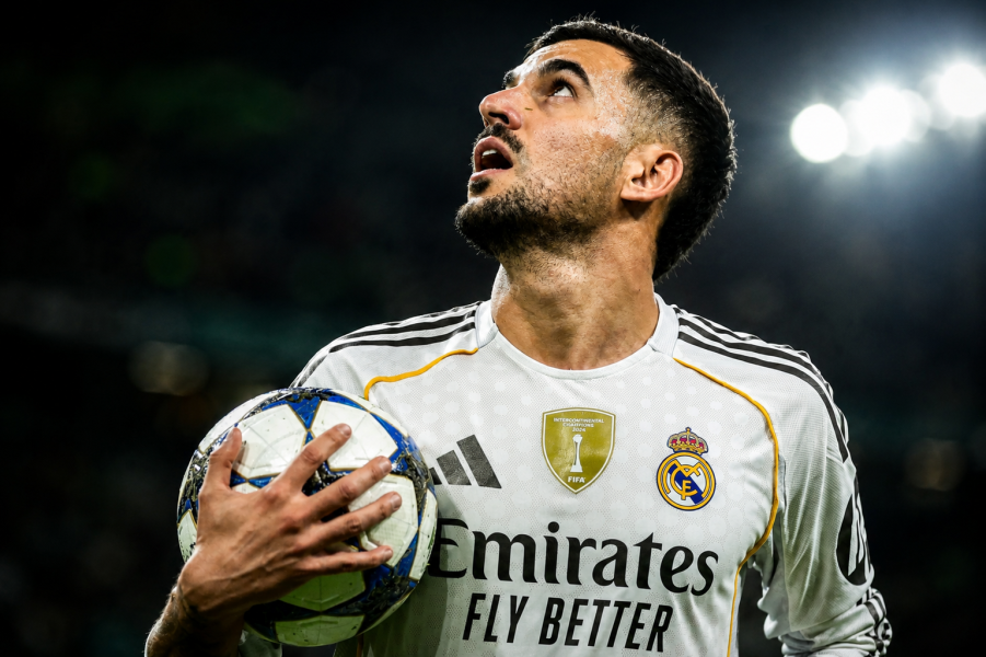 Ceballos durante un encuentro de Champions