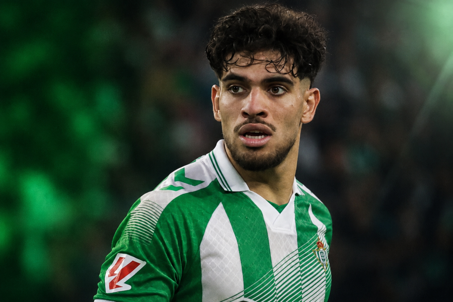 Abde en el encuentro del Betis ante el Levante