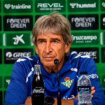 Pellegrini en la rueda de prensa previa al choque ante la Real Sociedad