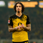 Fabio Silva después de un partido con el Dortmund