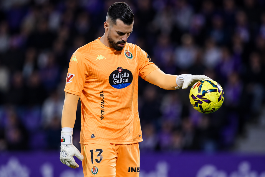 Guilherme durante su etapa en el Valladolid