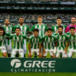 El once del Betis en el encuentro ante el Levante