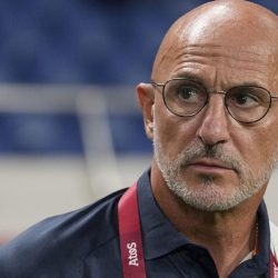 Luis de la Fuente tras dar la lista para el Mundial