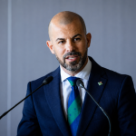 Manu Fajardo, durante una presentación del Betis