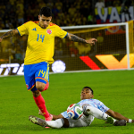 Gustavo Puerta con la selección de Colombia