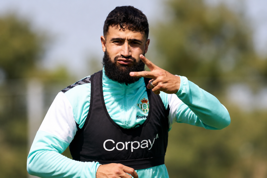 Fekir durante su etapa en el Betis