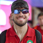 Abde llegando a la concentración de Marruecos