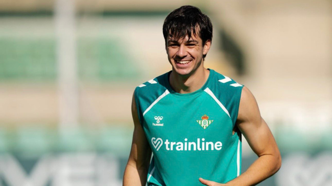 Petit en la pretemporada con el Betis