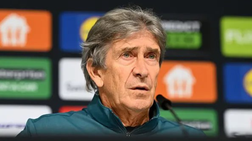 Pellegrini en rueda de prensa