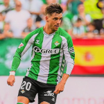 Lo Celso durante un partido en La Cartuja