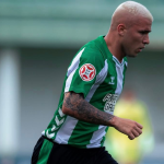 Pablo García con el filial del Betis