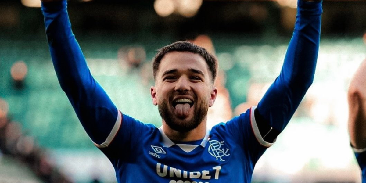 Raskin celebra una victoria con el Rangers