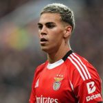 Barrenechea durante su etapa en el Benfica