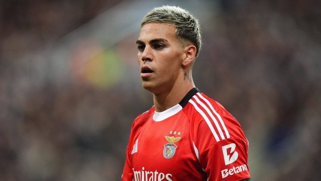 Barrenechea durante su etapa en el Benfica
