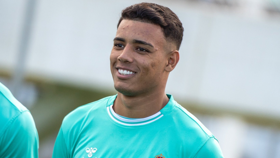 Robson en su llegada al Betis 
