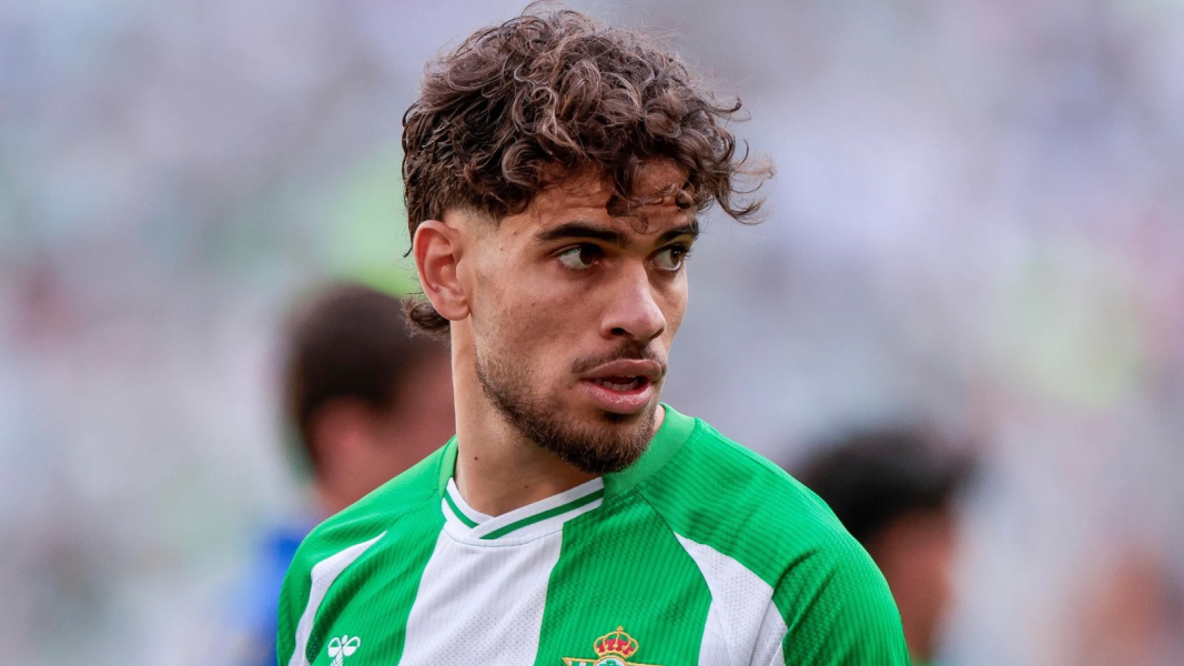 Abde en un partido con el Betis