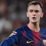 Casadó durante un partido con el Barcelona