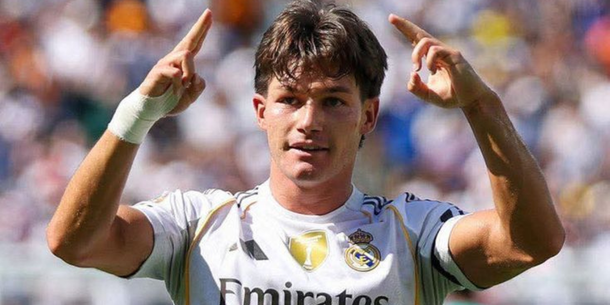 Fran García durante un partido con el Madrid