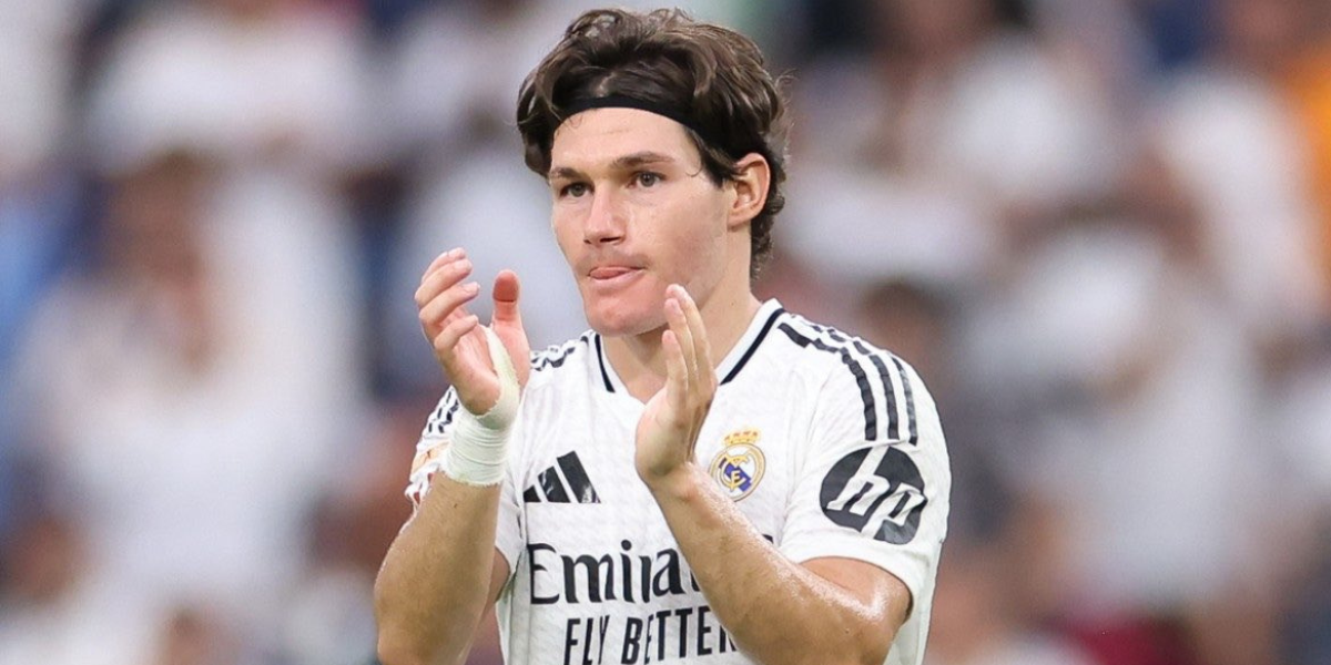 Fran García, durante un encuentro con el Madrid
