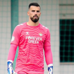 Guilherme durante un partido del filial del Betis