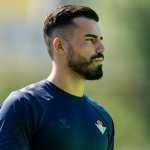 Guilherme Fernandes entrenando con el Betis