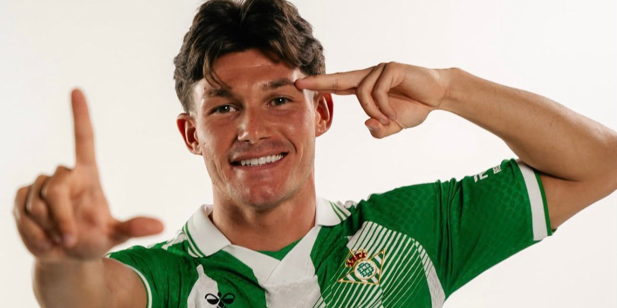 Fran García tras su anuncio oficial con el Betis