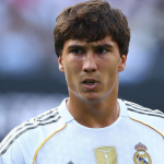 Gonzalo durante la pretemporada del Madrid